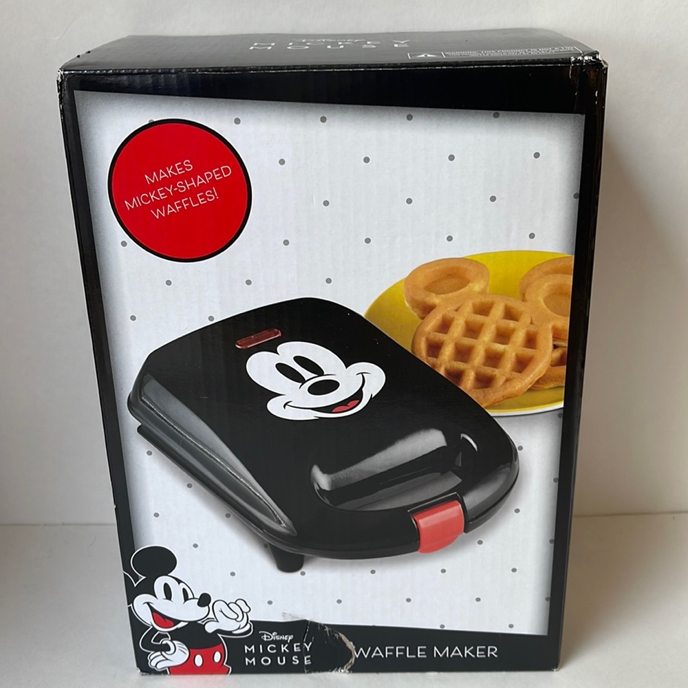 Disney Mickey Mouse waffle maker new in box